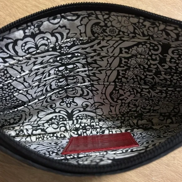 Hobo black leather wristlet - Picture 3 of 5